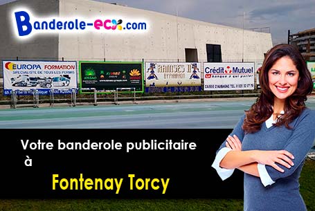 Impression sur mesure de banderole publicitaire à Fontenay-Torcy (Oise/60380)