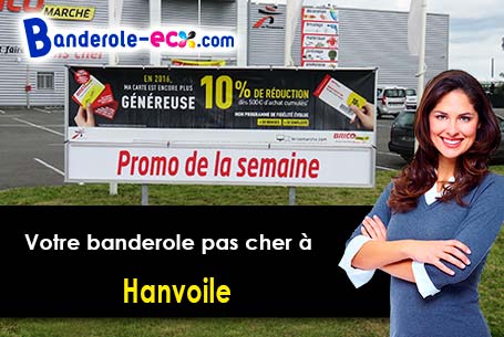 Impression sur mesure de banderole personnalisée à Hanvoile (Oise/60650)