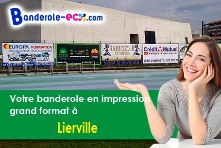 Impression sur mesure de banderole publicitaire à Lierville (Oise/60240)
