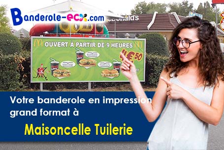 Impression sur mesure de banderole publicitaire à Maisoncelle-Tuilerie (Oise/60480)