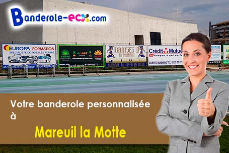 Impression sur mesure de banderole personnalisée à Mareuil-la-Motte (Oise/60490)