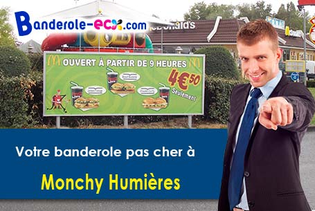Impression sur mesure de banderole publicitaire à Monchy-Humières (Oise/60113)