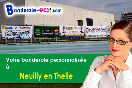 Impression sur mesure de banderole personnalisée à Neuilly-en-Thelle (Oise/60530)