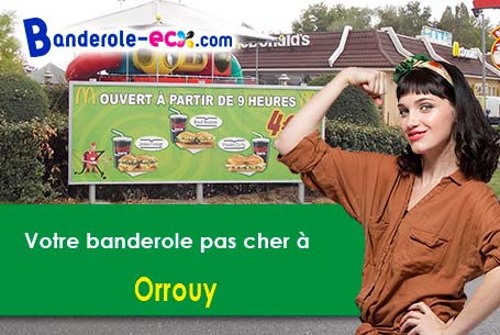 Impression sur mesure de banderole publicitaire à Orrouy (Oise/60129)