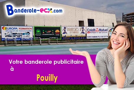Impression sur mesure de banderole publicitaire à Pouilly (Oise/60790)