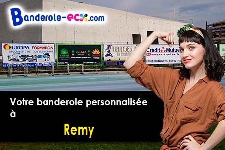 Impression sur mesure de banderole publicitaire à Remy (Oise/60190)