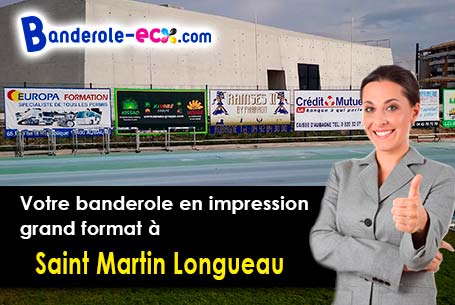 Impression sur mesure de banderole publicitaire à Saint-Martin-Longueau (Oise/60700)