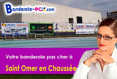 Impression sur mesure de banderole publicitaire à Saint-Omer-en-Chaussée (Oise/60860)