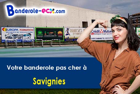 Impression sur mesure de banderole publicitaire à Savignies (Oise/60650)