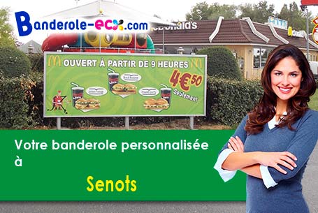 Impression sur mesure de banderole personnalisée à Senots (Oise/60240)