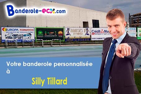 Impression sur mesure de banderole publicitaire à Silly-Tillard (Oise/60430)