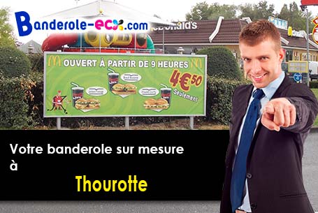 Impression sur mesure de banderole publicitaire à Thourotte (Oise/60150)