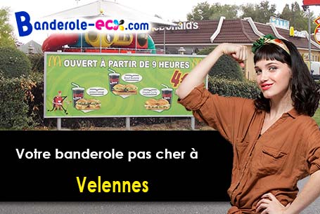 Impression sur mesure de banderole publicitaire à Velennes (Oise/60510)