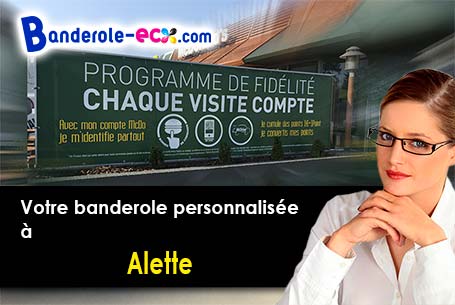 Création offerte de votre banderole pas cher à Alette (Pas-de-Calais/62650)