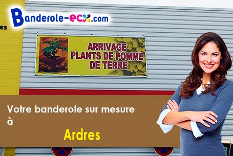 Création gratuite de votre banderole publicitaire à Ardres (Pas-de-Calais/62610)