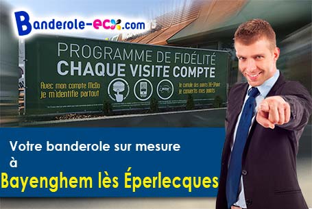 Création offerte de votre banderole publicitaire à Bayenghem-lès-Éperlecques (Pas-de-Calais/62910)