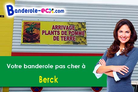 Création inclus pour votre banderole pas cher à Berck (Pas-de-Calais/62600)