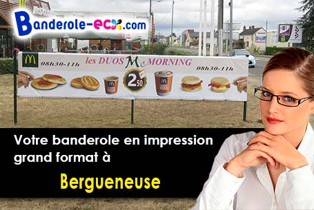 Création offerte de votre banderole publicitaire à Bergueneuse (Pas-de-Calais/62134)