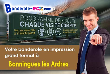 Création offerte de votre banderole pas cher à Bonningues-lès-Ardres (Pas-de-Calais/62890)