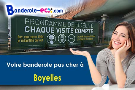 Création offerte de votre banderole personnalisée à Boyelles (Pas-de-Calais/62128)