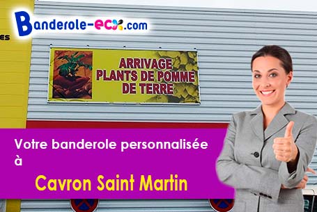 Impression grand format de banderole personnalisée à Cavron-Saint-Martin (Pas-de-Calais/62140)