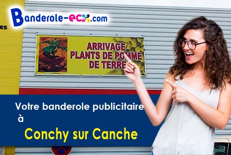Création inclus pour votre banderole pas cher à Conchy-sur-Canche (Pas-de-Calais/62270)