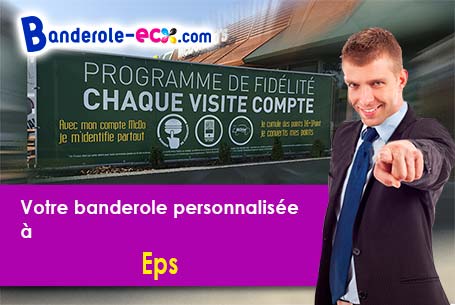 Création offerte de votre banderole personnalisée à Eps (Pas-de-Calais/62134)