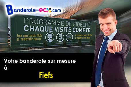 Création offerte de votre banderole pas cher à Fiefs (Pas-de-Calais/62134)