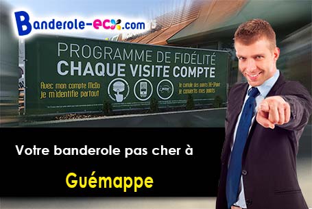 Création offerte de votre banderole personnalisée à Guémappe (Pas-de-Calais/62128)