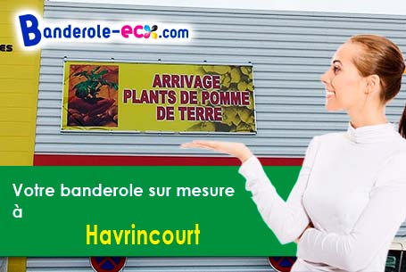 Création gratuite de votre banderole publicitaire à Havrincourt (Pas-de-Calais/62147)