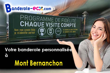 Création offerte de votre banderole pas cher à Mont-Bernanchon (Pas-de-Calais/62350)