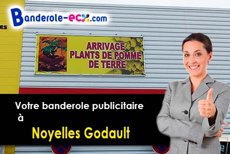 Impression grand format de banderole personnalisée à Noyelles-Godault (Pas-de-Calais/62950)