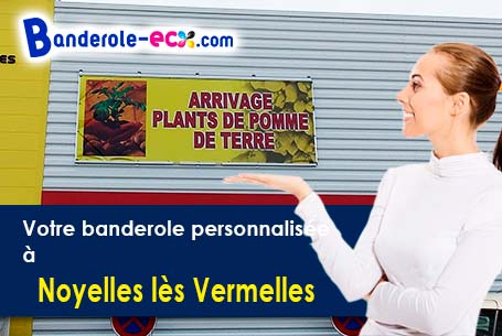Création gratuite de votre banderole publicitaire à Noyelles-lès-Vermelles (Pas-de-Calais/62980)