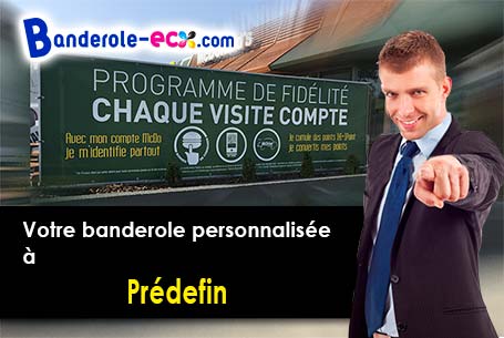 Création offerte de votre banderole publicitaire à Prédefin (Pas-de-Calais/62134)
