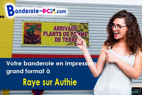 Création gratuite de votre banderole publicitaire à Raye-sur-Authie (Pas-de-Calais/62140)