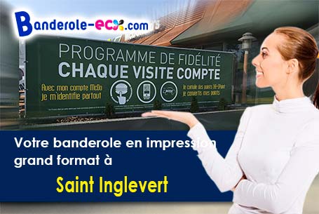 Création offerte de votre banderole personnalisée à Saint-Inglevert (Pas-de-Calais/62250)