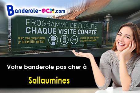 Création offerte de votre banderole publicitaire à Sallaumines (Pas-de-Calais/62430)