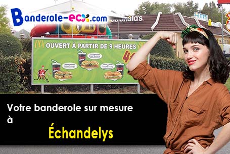 Création inclus pour votre banderole pas cher à Échandelys (Puy-de-Dôme/63980)