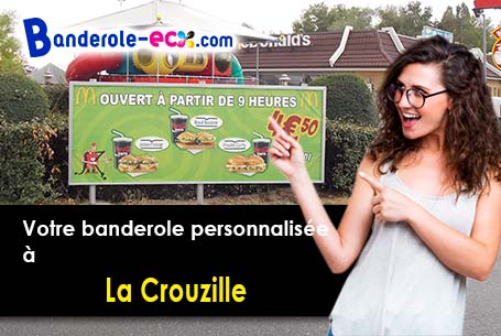 Création gratuite de votre banderole publicitaire à La Crouzille (Puy-de-Dôme/63700)