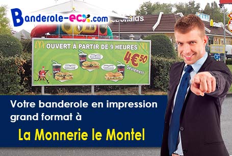 Création gratuite de votre banderole publicitaire à La Monnerie-le-Montel (Puy-de-Dôme/63650)