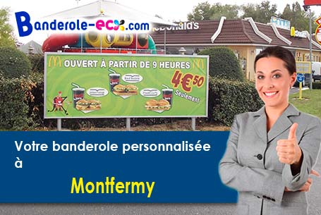 Création inclus pour votre banderole pas cher à Montfermy (Puy-de-Dôme/63230)