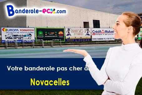 Création gratuite de votre banderole publicitaire à Novacelles (Puy-de-Dôme/63220)