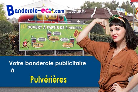 Création inclus pour votre banderole pas cher à Pulvérières (Puy-de-Dôme/63230)