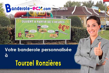 Création gratuite de votre banderole publicitaire à Tourzel-Ronzières (Puy-de-Dôme/63320)
