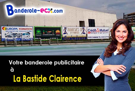 Impression grand format de banderole personnalisée à La Bastide-Clairence (Pyrénées-Atlantiques/6424