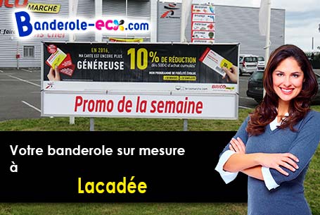 Création inclus pour votre banderole pas cher à Lacadée (Pyrénées-Atlantiques/64300)
