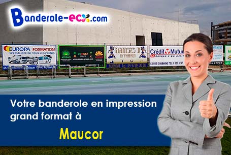 Création gratuite de votre banderole publicitaire à Maucor (Pyrénées-Atlantiques/64160)