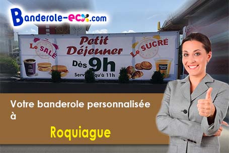 Création gratuite de votre banderole publicitaire à Roquiague (Pyrénées-Atlantiques/64130)