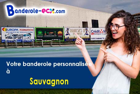 Création gratuite de votre banderole publicitaire à Sauvagnon (Pyrénées-Atlantiques/64230)