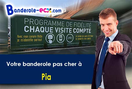 Création gratuite de votre banderole publicitaire à Pia (Pyrénées-Orientales/66380)